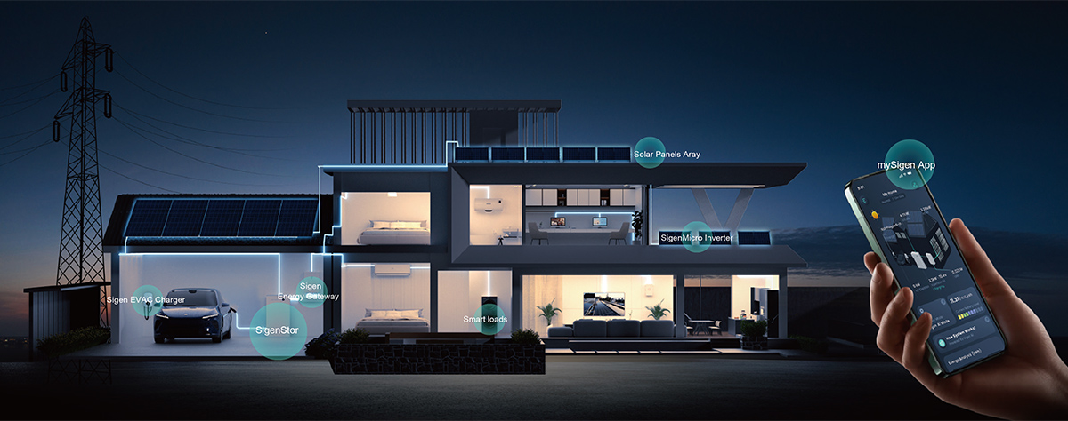 complete home solar energy storage system