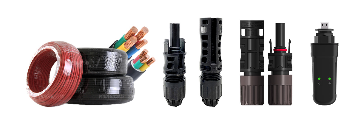 solar cable pv connector MC4 T6副本