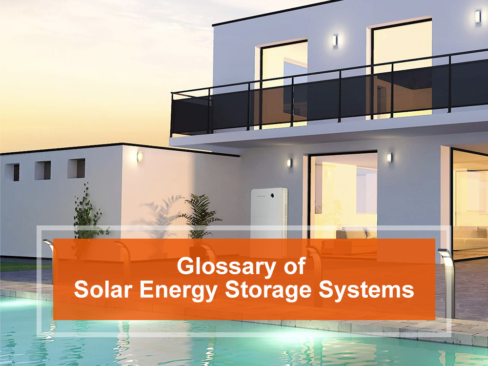 Glossary of Common Professional Terms and Definitions for Energy Storage Systems