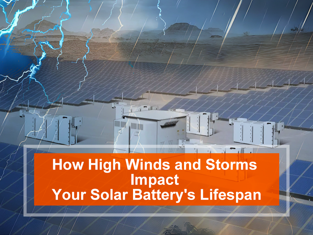 How High Winds And Storms Impact Your Solar Battery's Lifespan (How Protection Like IP66 Matters)