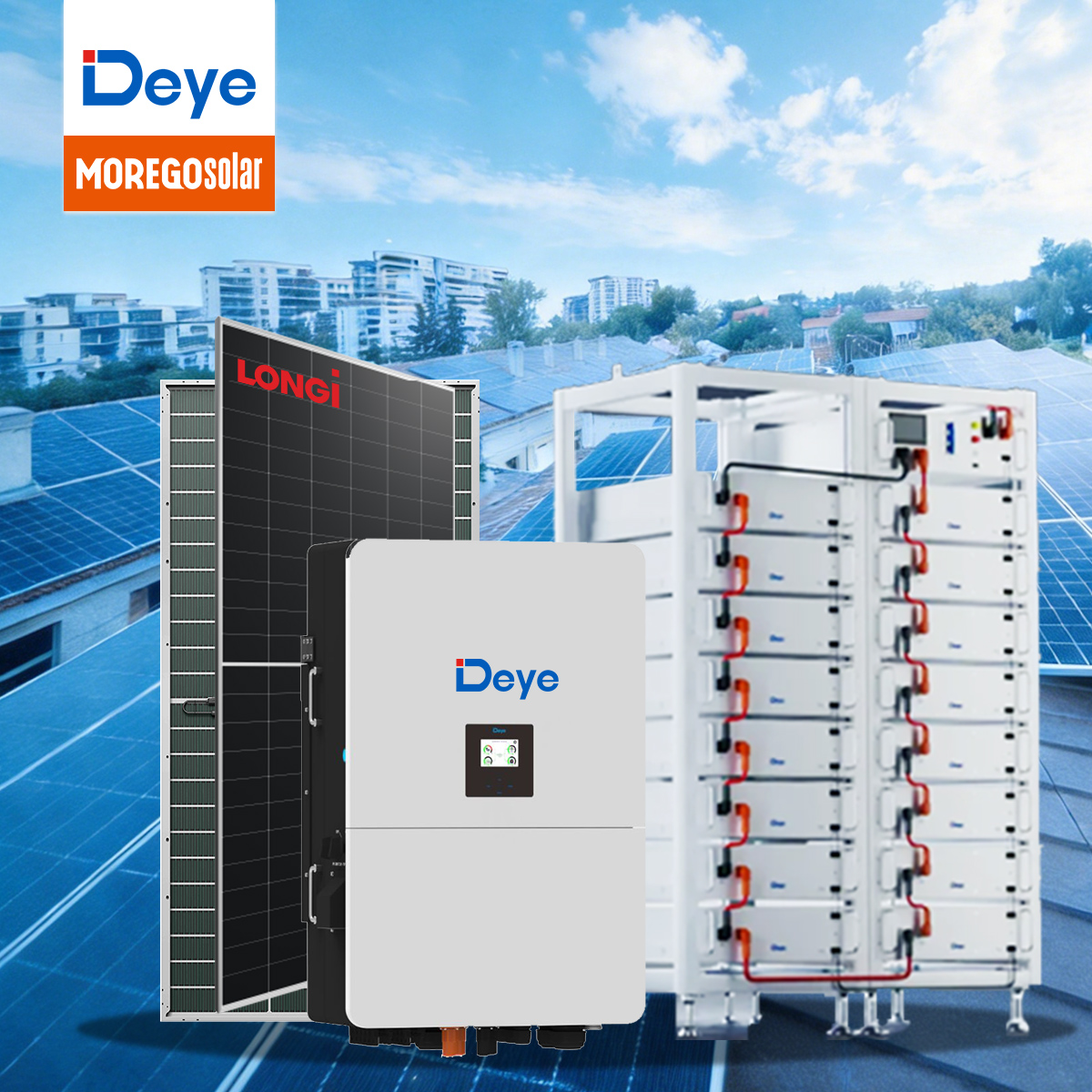 Morego Solar Self-Consumption Energy Storage System 200kW 360kW 1MW 81kWh 327kWh Lithium ion Battery On Off Grid